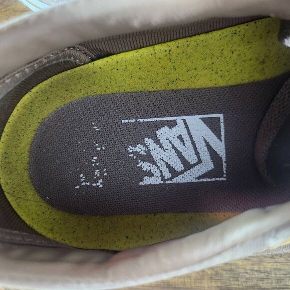 Vans Brown Women's Sneakers Size 8 Women's Vans with Butterfly Charm - Picture 7 of 10